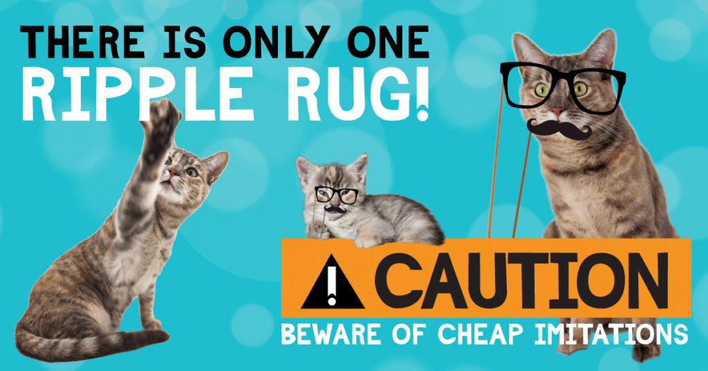 The Ripple Rug The most versatile cat activity mat ever